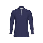 All-Over Print Men's Sports Collar Jersey With Long Sleeve| Interlock