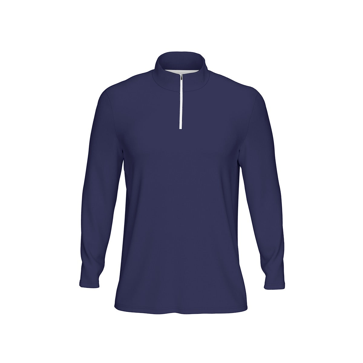 All-Over Print Men's Sports Collar Jersey With Long Sleeve| Interlock