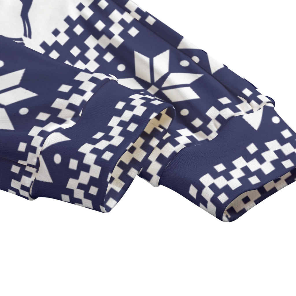 All-Over Print Kid's Knitted Fleece Set