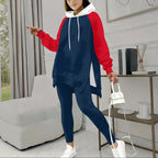 All-Over Print Women's Stretch Hoodie Set