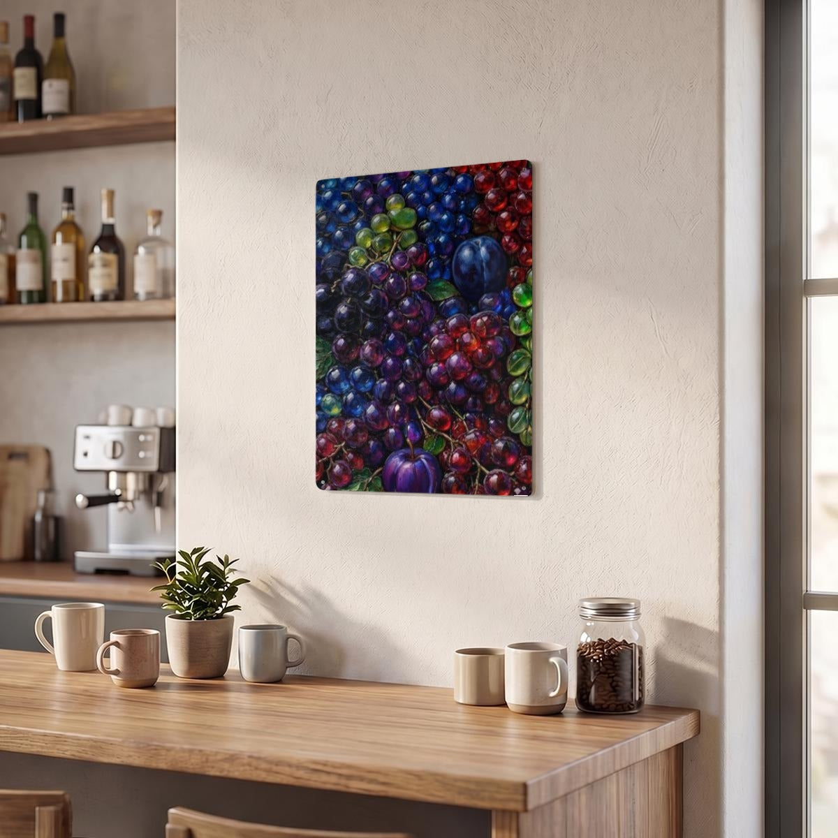 Bare Good Fruit Thickened Rectangular Iron Wall Painting Printed in Canada