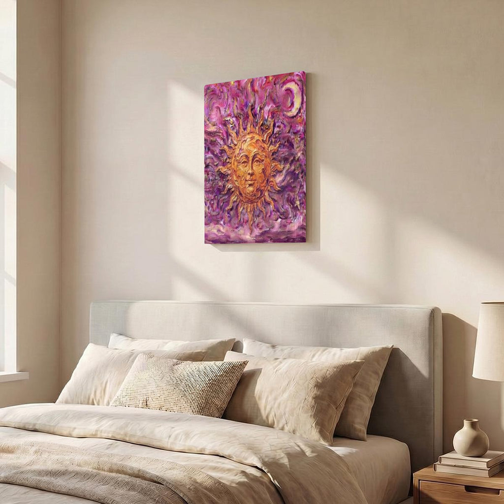 Vertical Framed Canvas Wall Art Printed in Canada