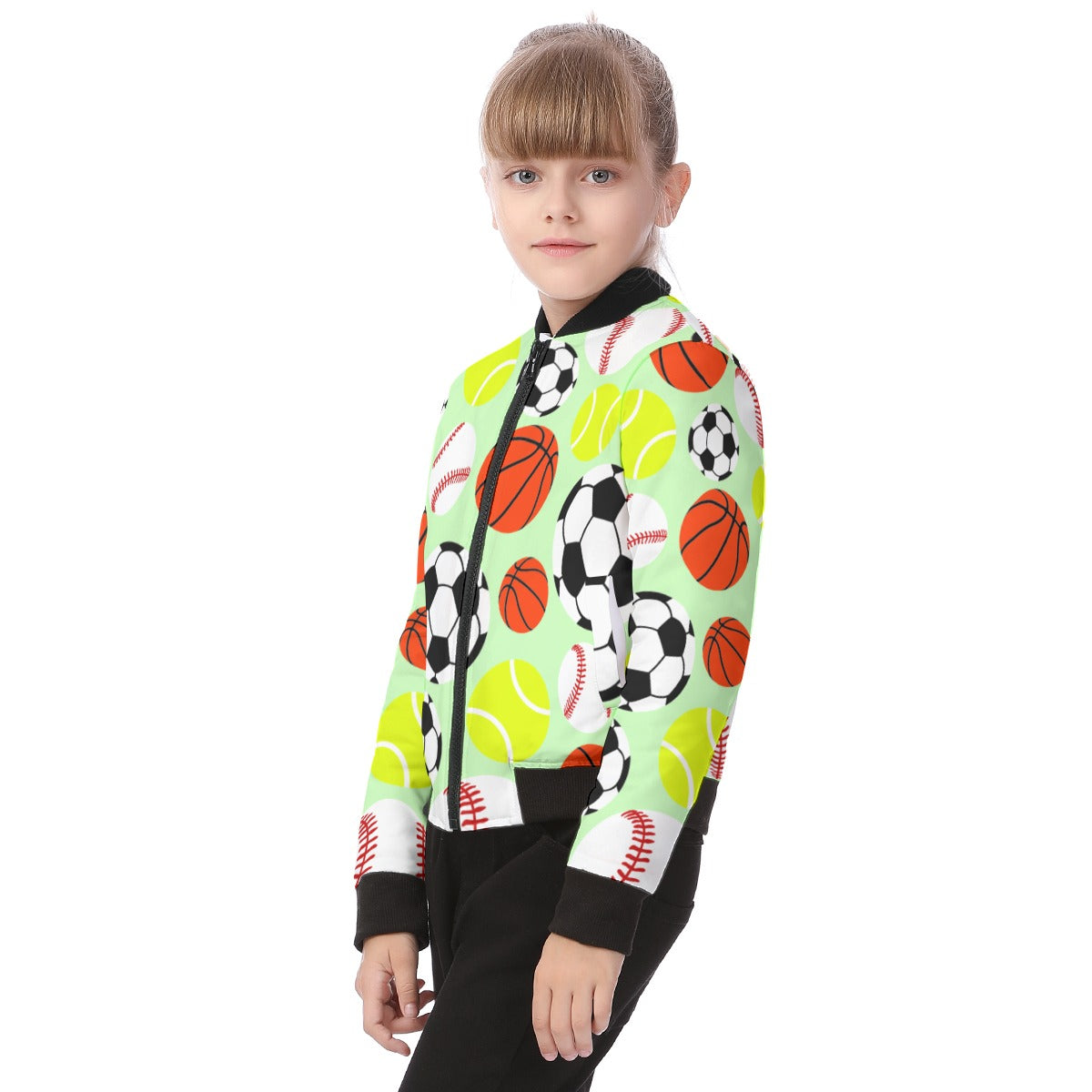 All-Over Print Kid's Bomber Jacket