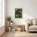 Thickened Rectangular Iron Wall Painting Printed in Canada