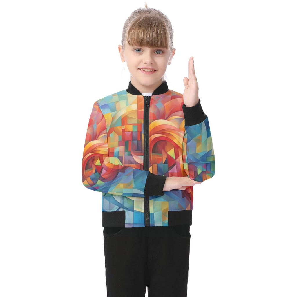 All-Over Print Kid's Bomber Jacket