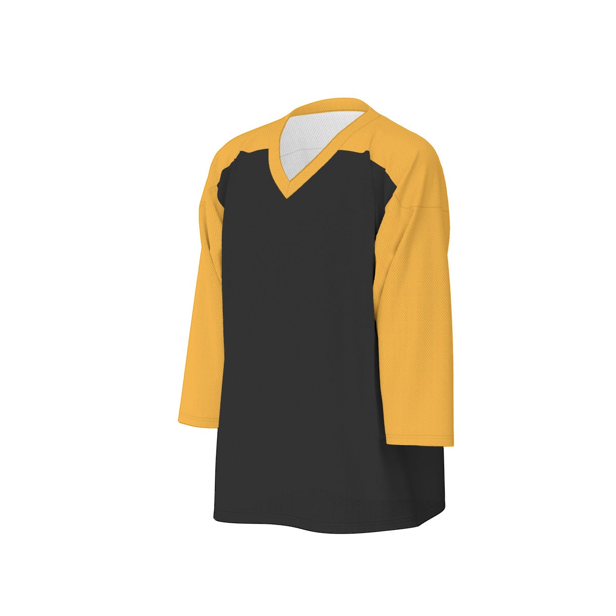 All-Over Print Men's V-neck Ice Hockey Jersey