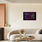 Bare Good Fruit Collection Framed Single-Piece Mural Printed in USA 3:2