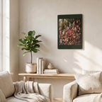 Thickened Rectangular Iron Wall Painting Printed in Canada