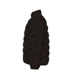 All-Over Print Unisex Stand collar slim down jacket