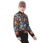 Blouson aviateur enfant imprimé all-over