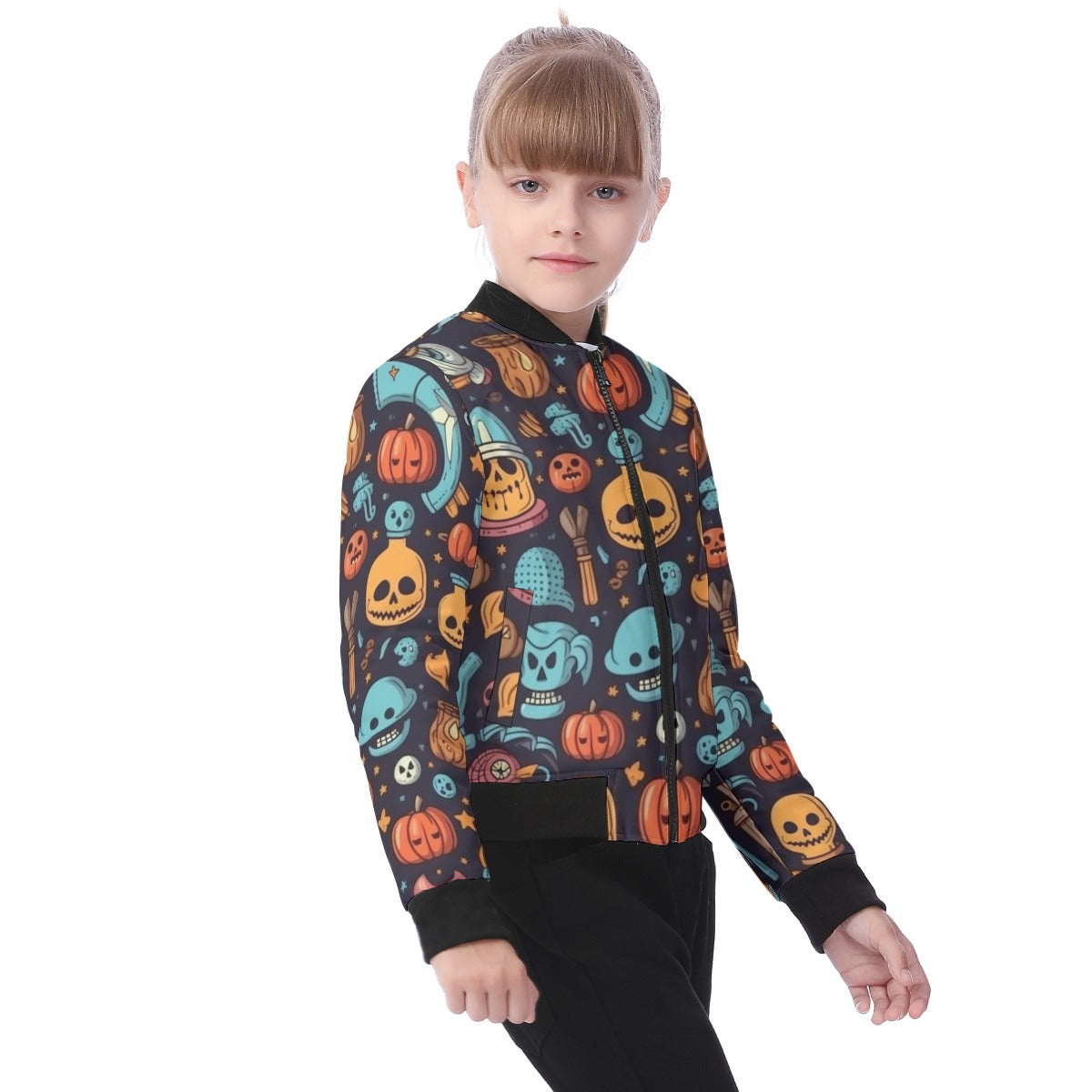All-Over Print Kid's Bomber Jacket