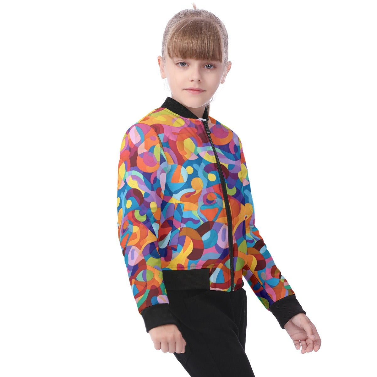 All-Over Print Kid's Bomber Jacket