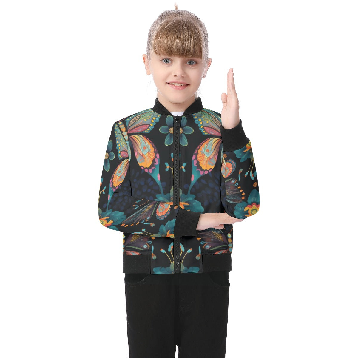 All-Over Print Kid's Bomber Jacket