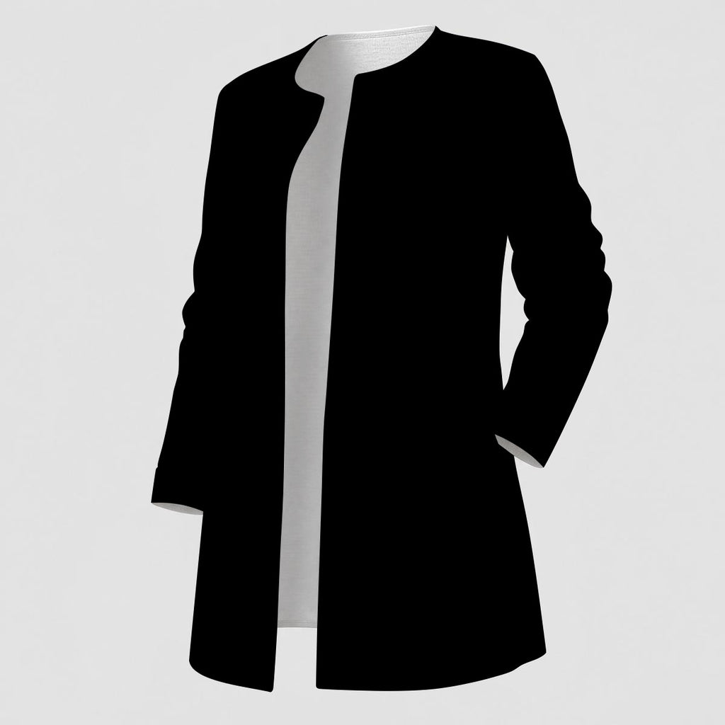All-Over Print Women's Faux Sweater Cardigan