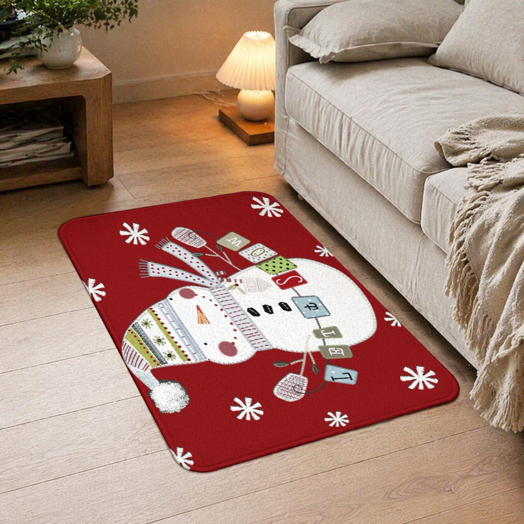 Rounded Diatom Mud Floor Mat Printed in Canada