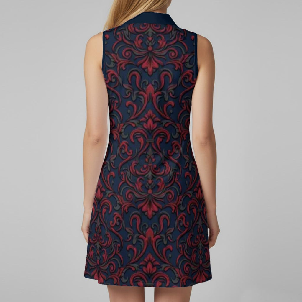 All-Over Print Women’s Sports Dress Set