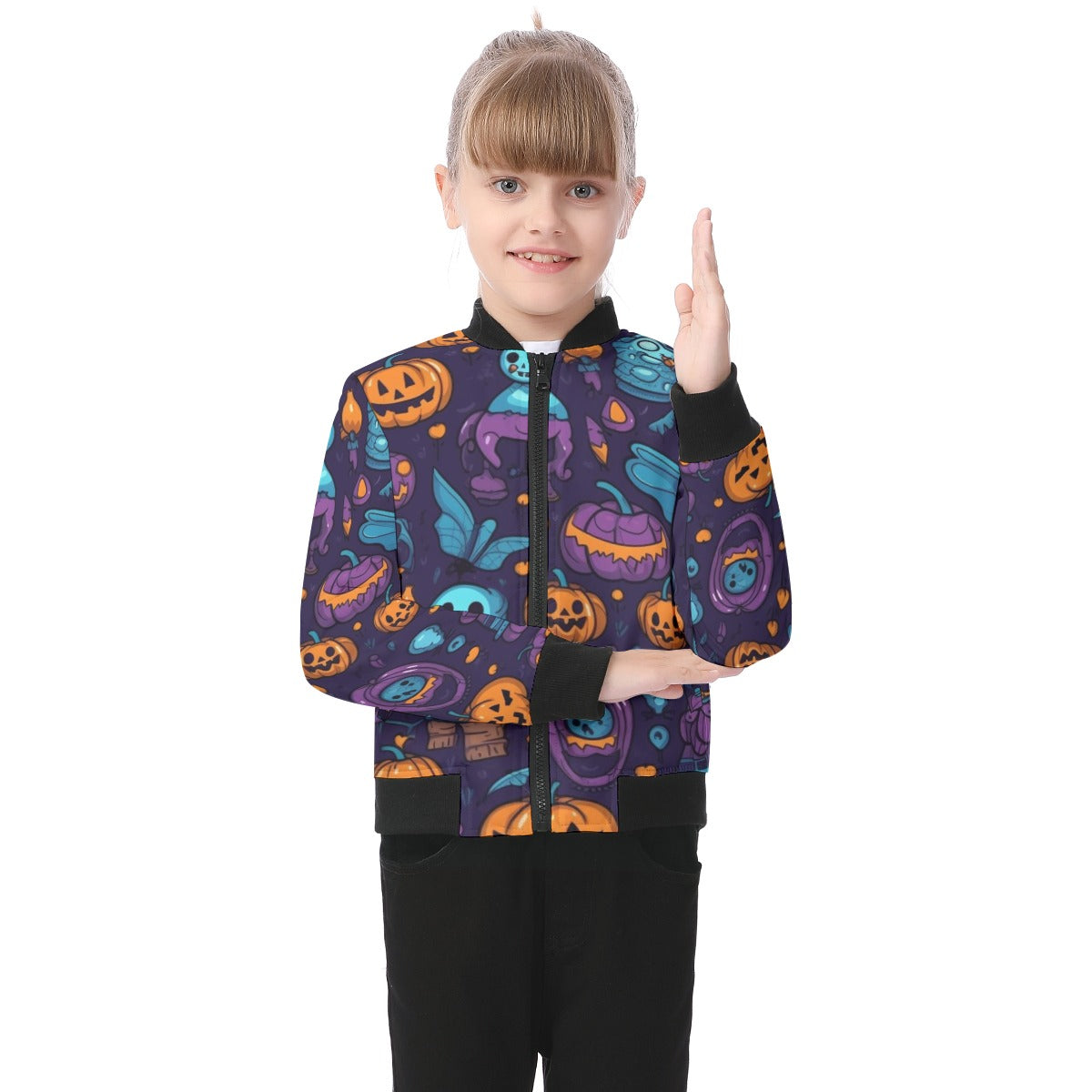 All-Over Print Kid's Bomber Jacket