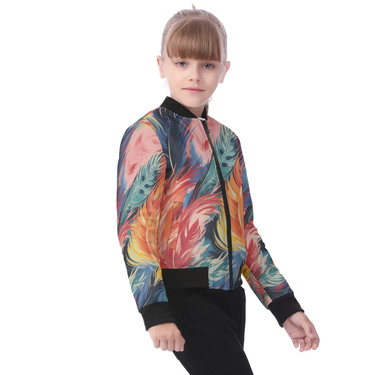 All-Over Print Kid's Bomber Jacket