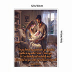 Vertical Framed Canvas Wall Art Printed in Canada