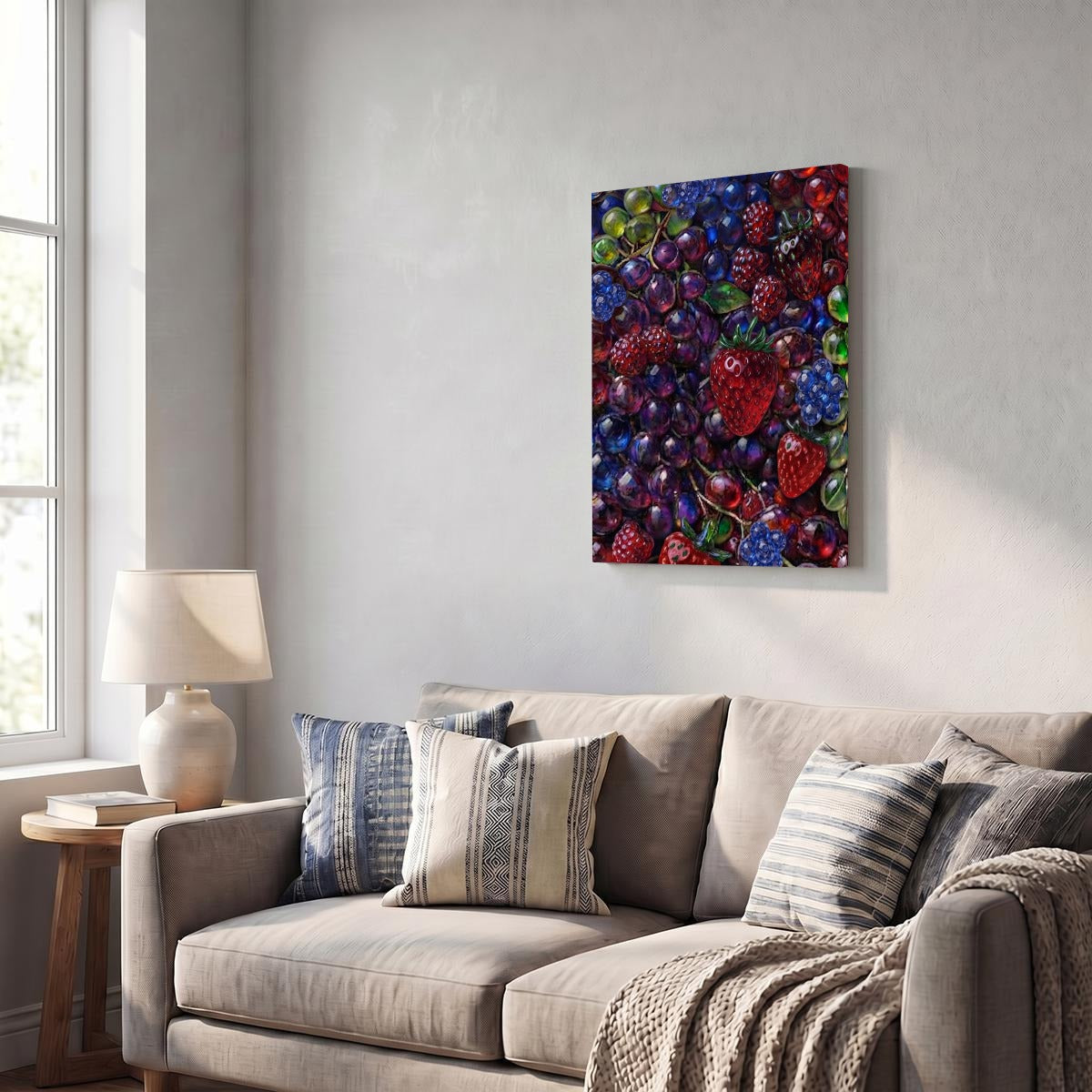 Bare Good Fruit Collection Designs With Purpose Brand Framed Canvas Wall Art