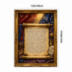 Vertical Framed Canvas Wall Art Printed in Canada