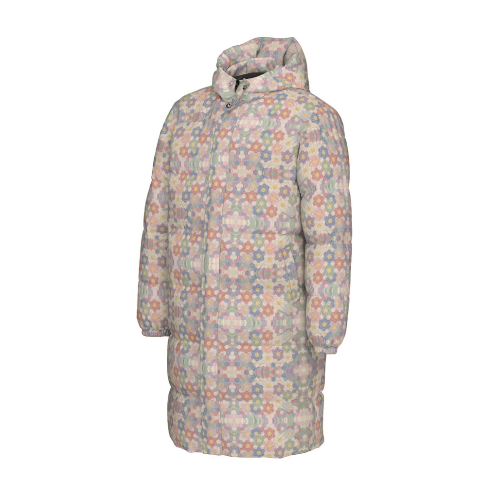 All-Over Print Unisex Long Down Jacket