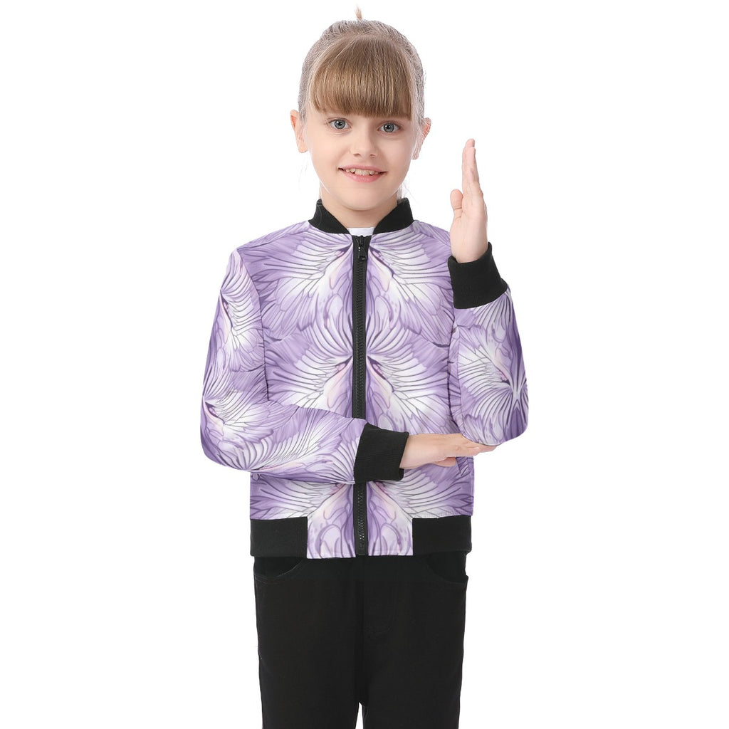 Blouson bombardier enfant imprimé sur toute la surface