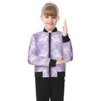 Chaqueta bomber para niños con estampado integral