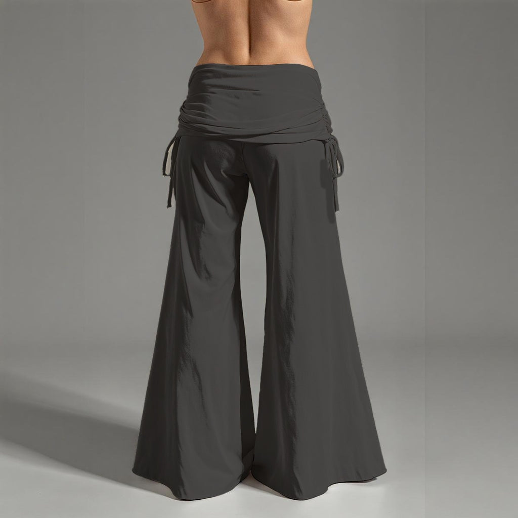 All-Over Print Women's High Waist Wide Leg Pants