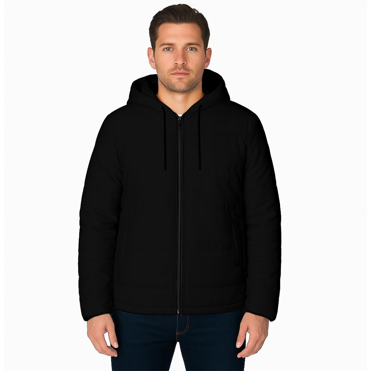 All-Over Print Unisex Warm Hooded Jacket