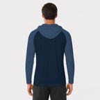 All-Over Print Men's Sun Protection Hooded Sport Top