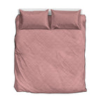 Quilt & Pillow Cases With  Edge-wrapping Strips