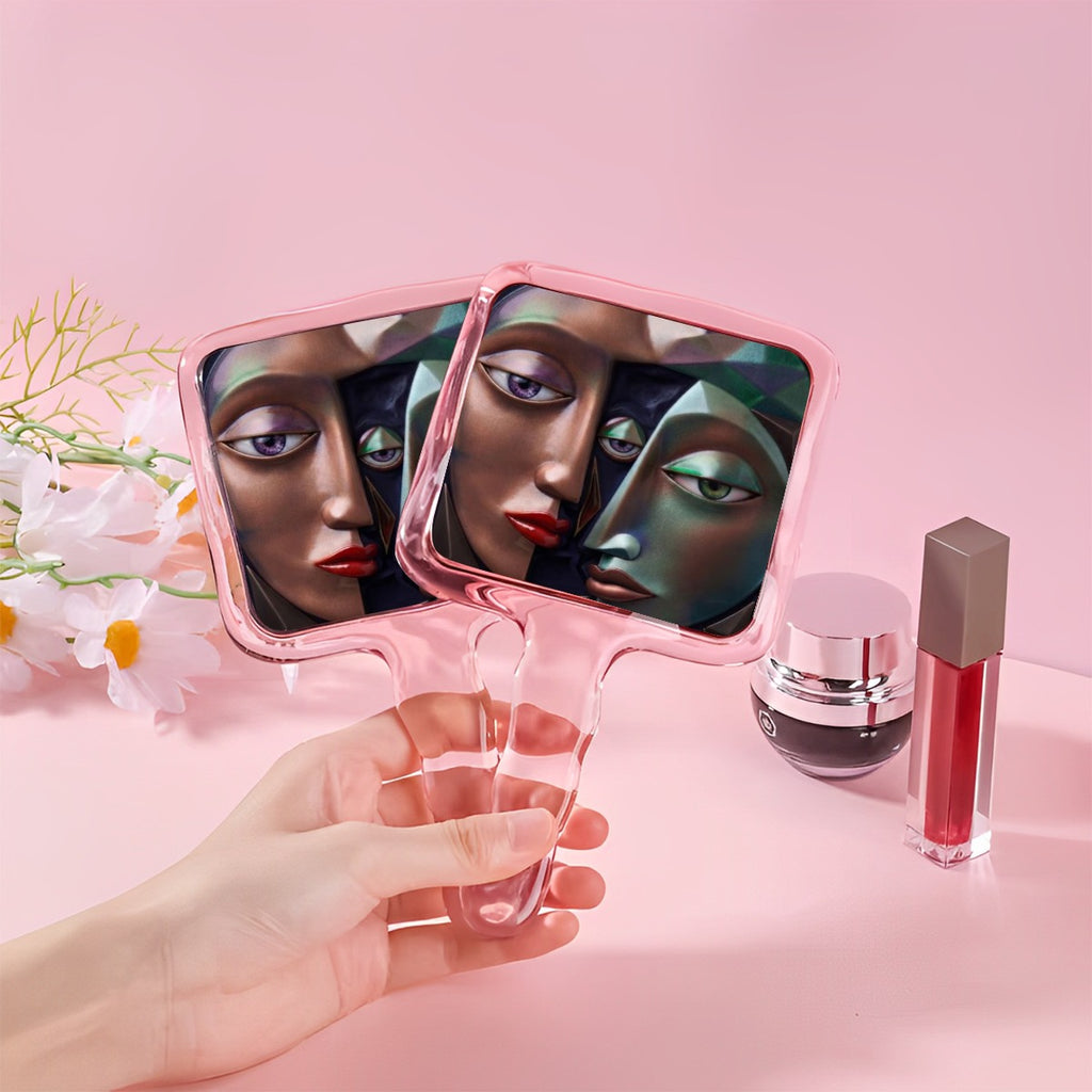 Cute Handheld Makeup Mirror