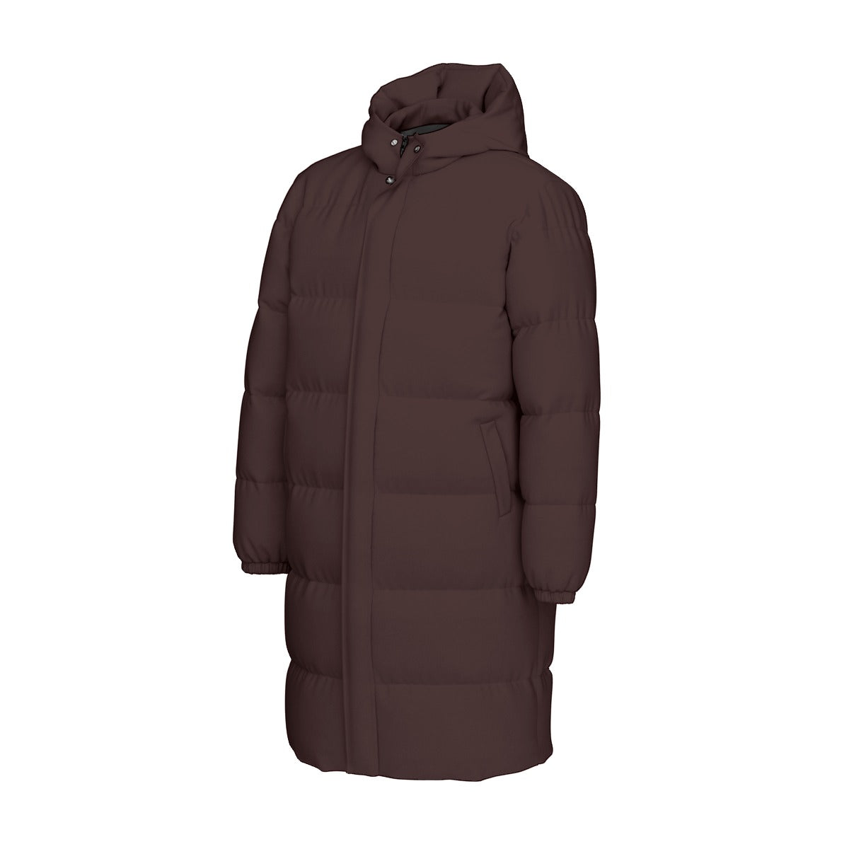 All-Over Print Unisex Long Down Jacket