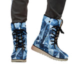 All-Over Print Women's Plush Boots