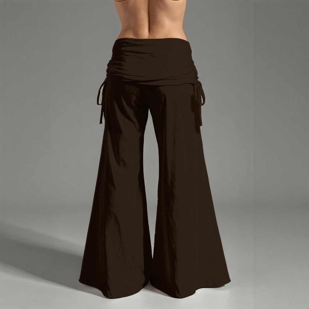 All-Over Print Women's High Waist Wide Leg Pants