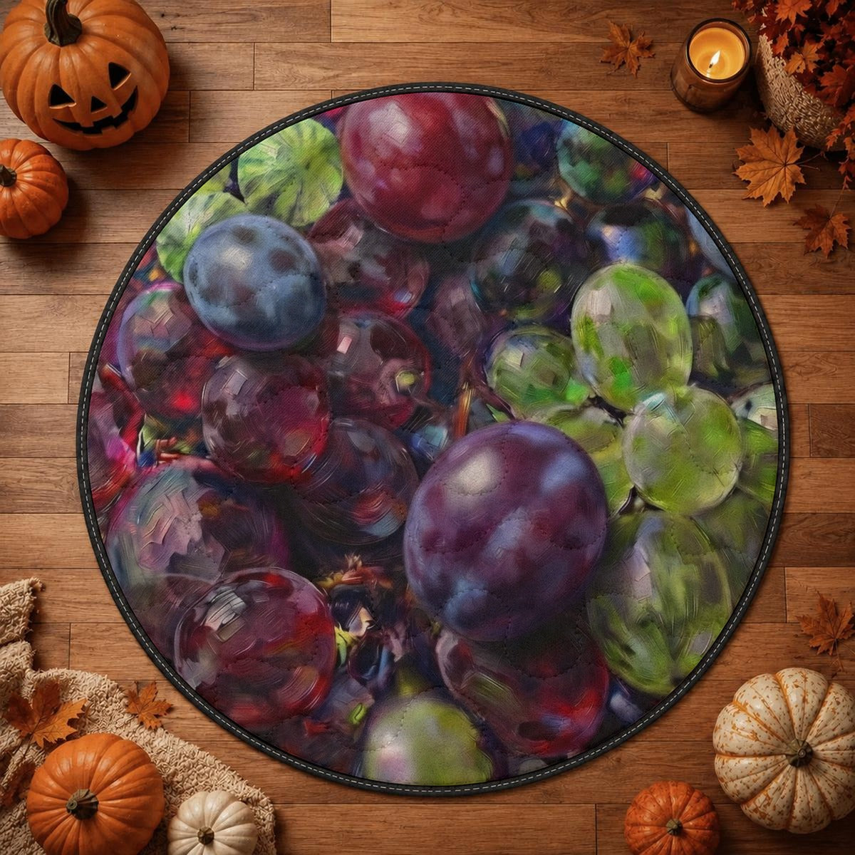 Bare Good Fruit Collection Custom Anti-Slip Running Mat