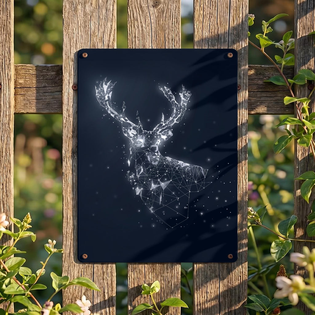 Thickened Rectangular Iron Wall Painting Printed in Canada