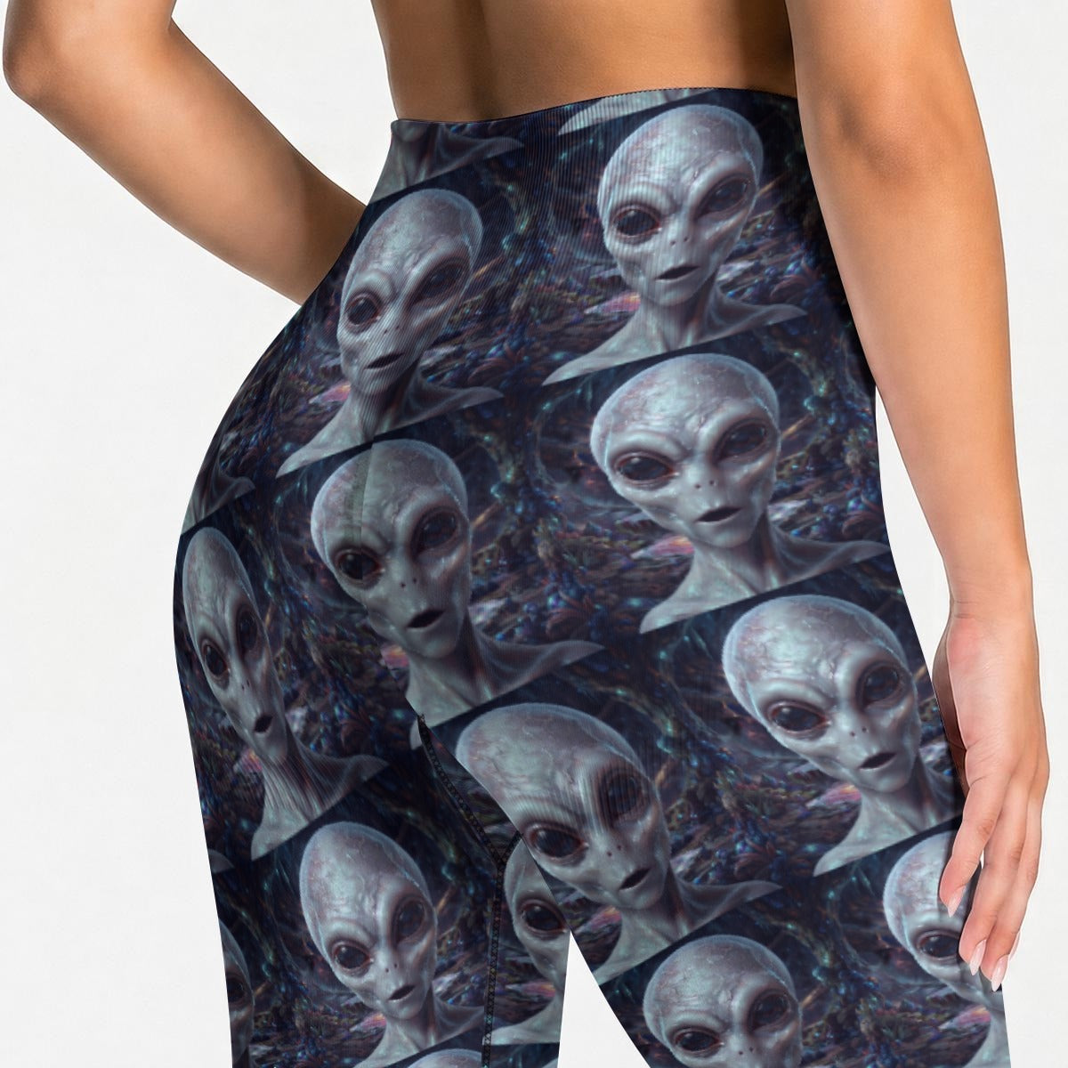 All-Over Print Women's Seamless High Waisted Butt-Lifting Leggings