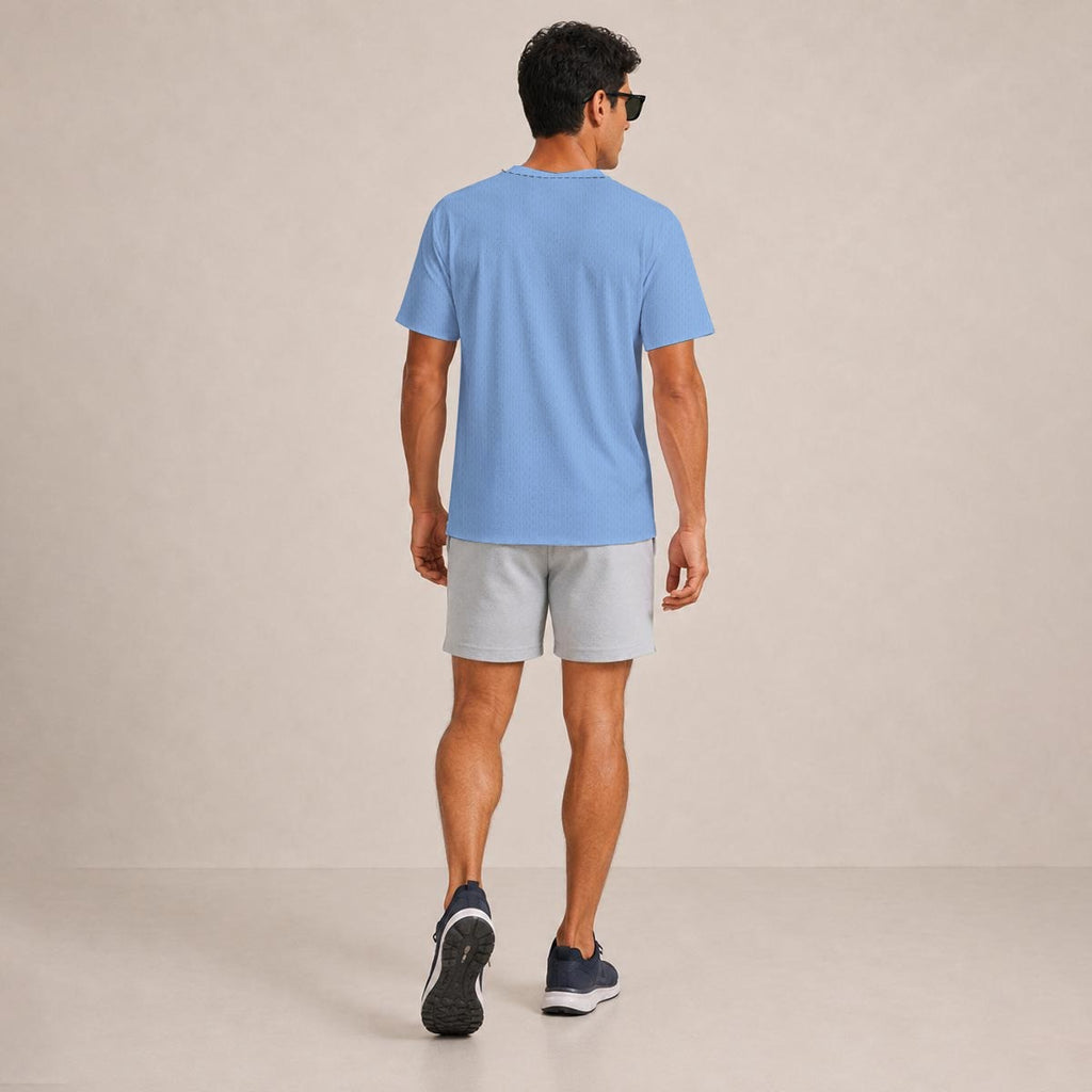 All-Over Print Men’s Classic V-Neck T-Shirt|Bonded Seam