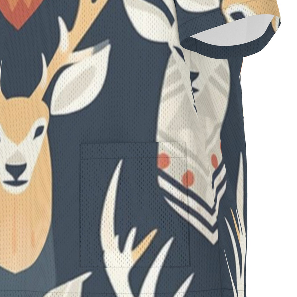 All-Over Print Unisex Scrub Set|Birdseye