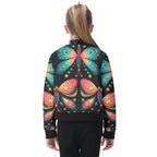Chaqueta bomber para niños con estampado integral