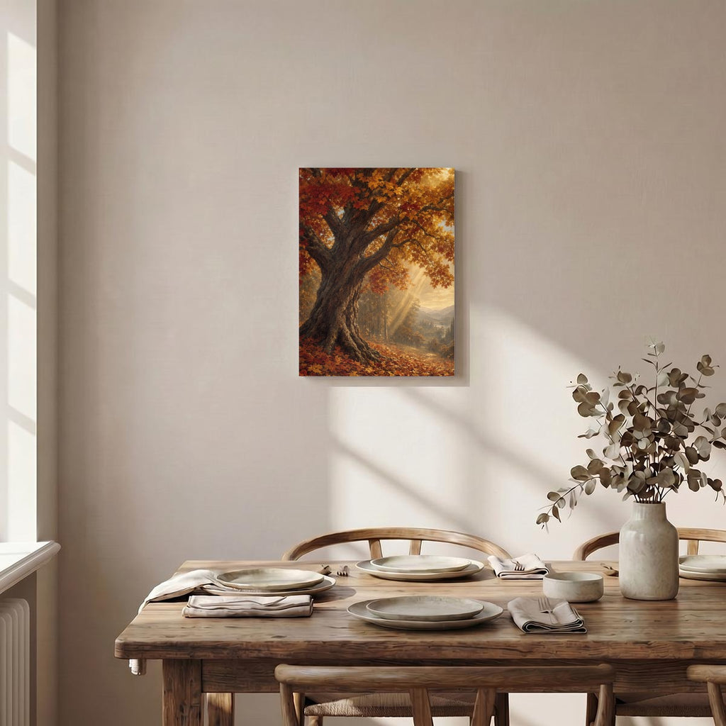 Vertical Framed Canvas Wall Art Printed in Canada