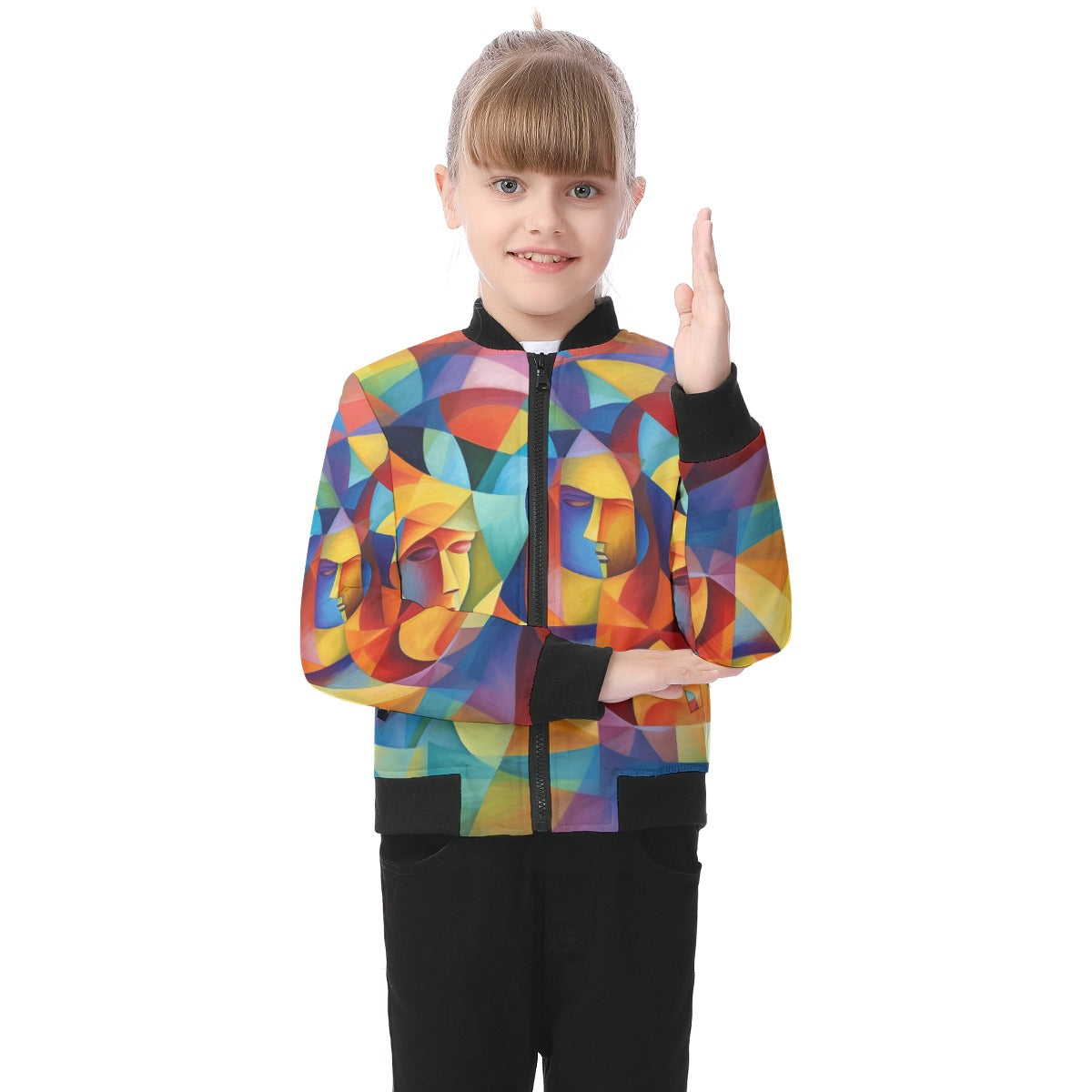 All-Over Print Kid's Bomber Jacket