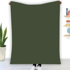 Single-Side Printing Flannel Blanket