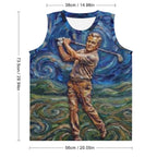 Golfer's All-Over Print Car Seat T-Shirt Cover