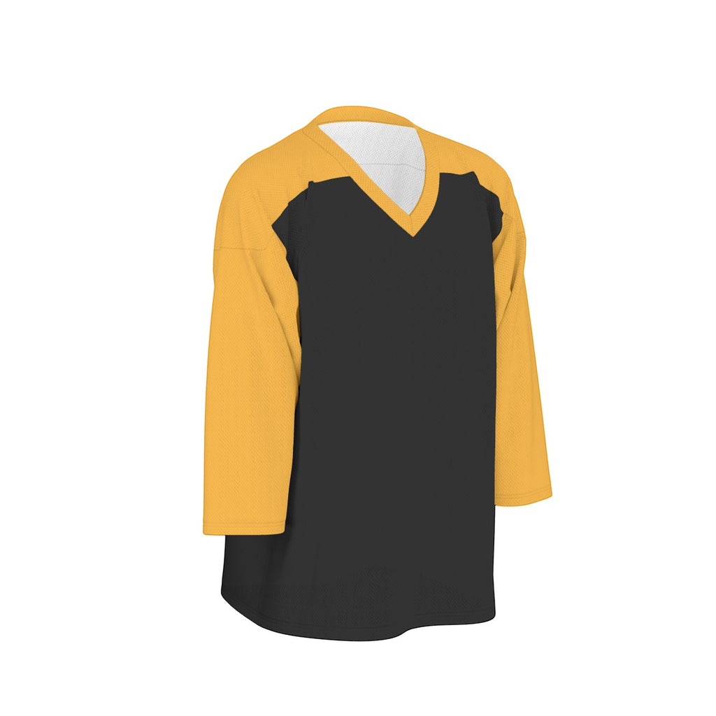 All-Over Print Men's V-neck Ice Hockey Jersey