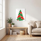 Thickened Rectangular Iron Wall Painting Printed in Canada