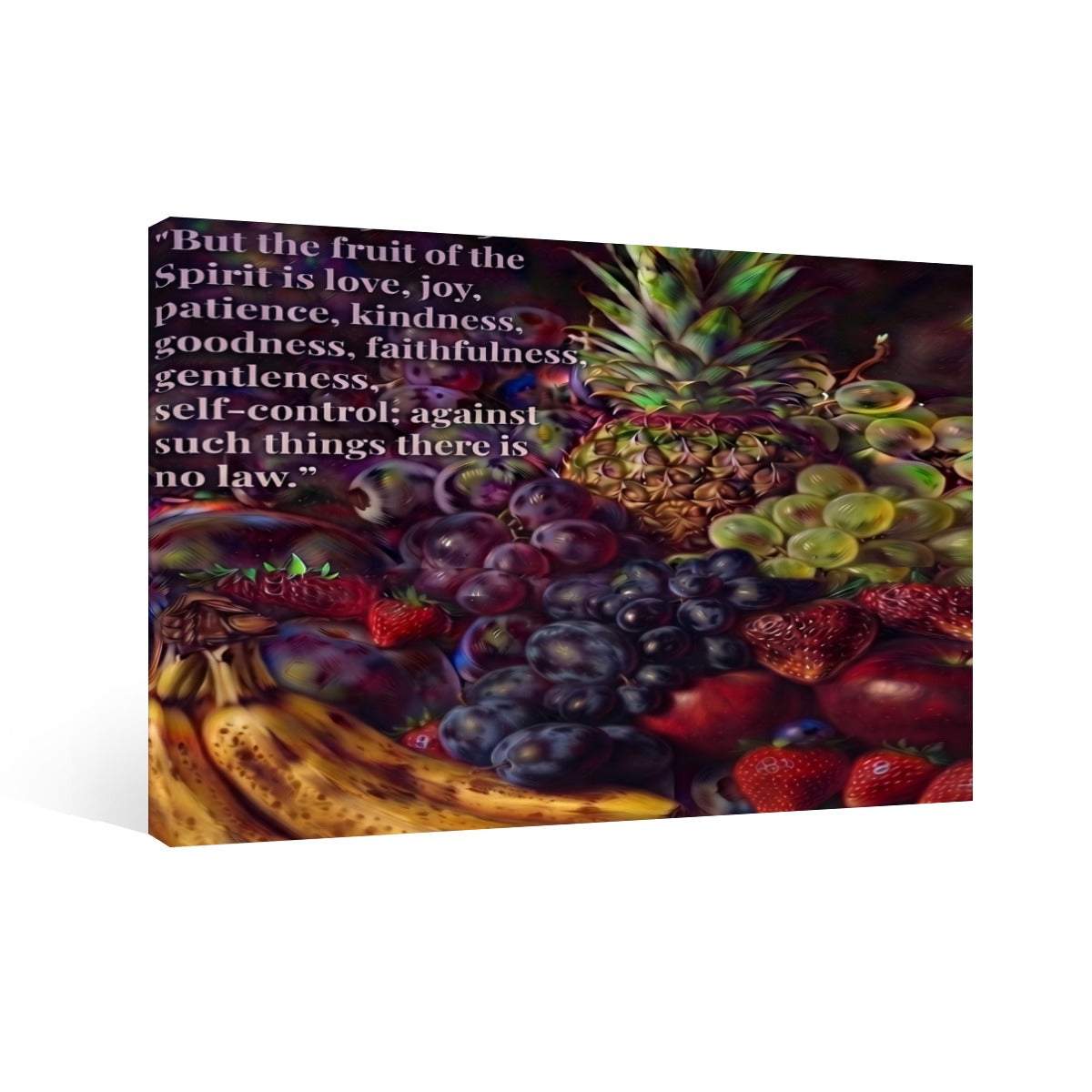 Bare Good Fruit Collection Framed Single-Piece Mural Printed in USA 3:2