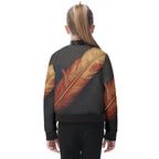 Blouson bombardier enfant imprimé all-over